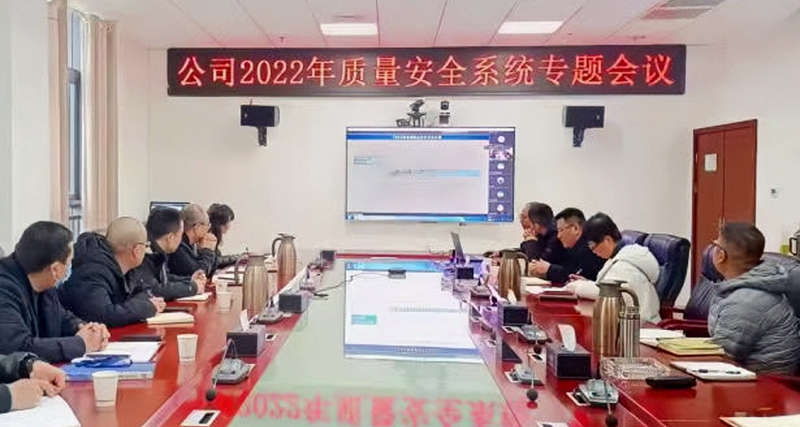 公司召開(kāi)2022年質(zhì)量安全系統(tǒng)專題會(huì)